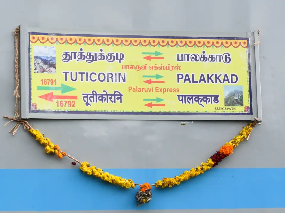 16791 Palaruvi Express train photo 2