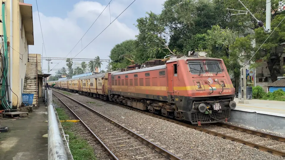 16203 M.G.R Chennai Central - Tirupati Express train