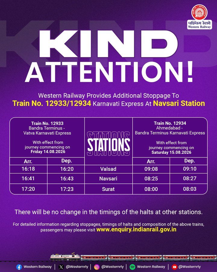 12933 Karnavati Express photo 1